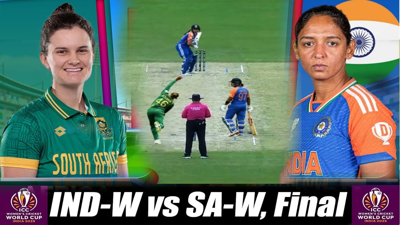 India vs South Africa Women's World Cup 2025 Final LIVE Score 🏆