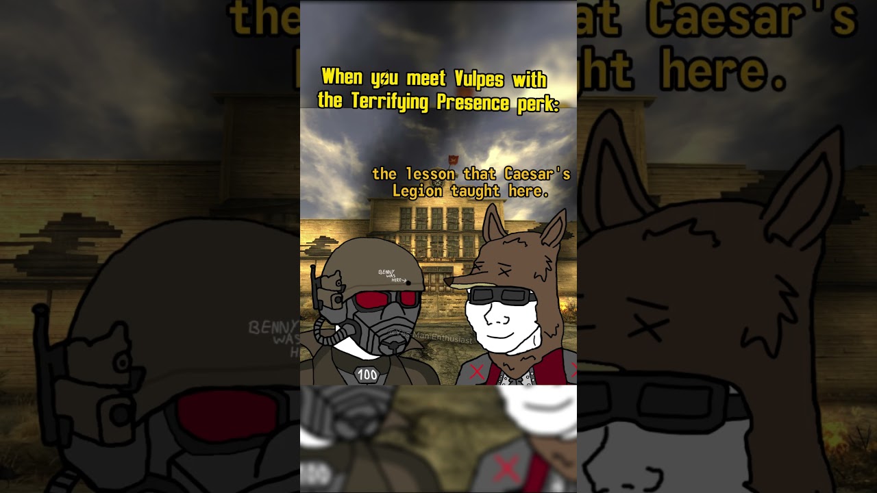 Vulpes Encounters with Terrifying Presence in Fallout NV 😱
