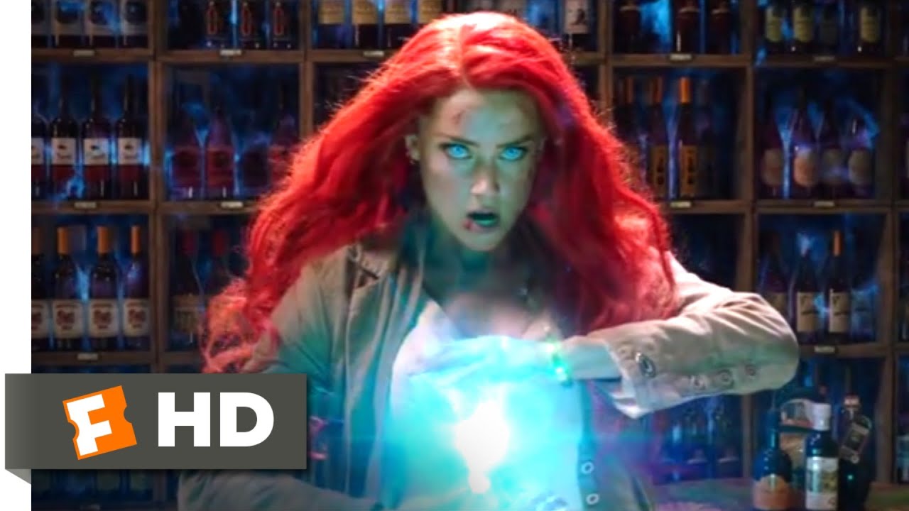 Aquaman (2018) - Mera's Rooftop Chase Scene 🌊