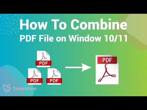 How to Combine PDF Files Windows 10/11 | Free & Offline & Online Ways Included ✅  Merge PDF