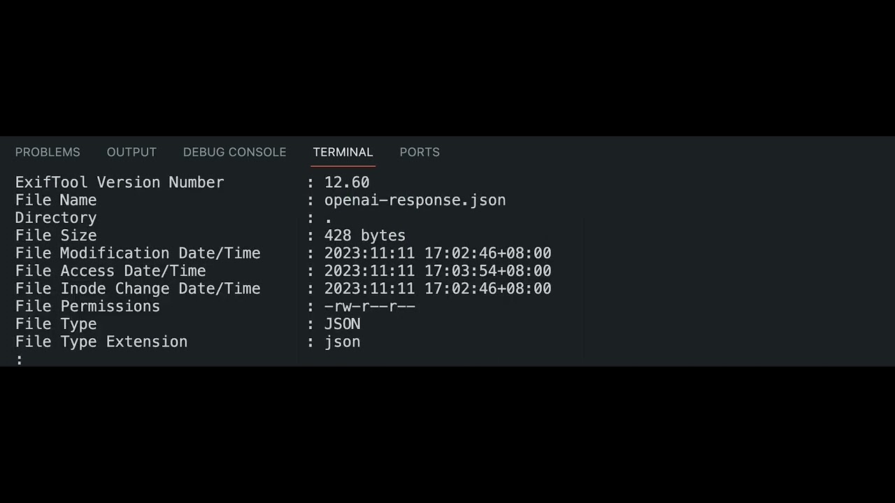 How to Use ExifTool on macOS (Apple Silicon, ARM64) – Quick Demo 📸