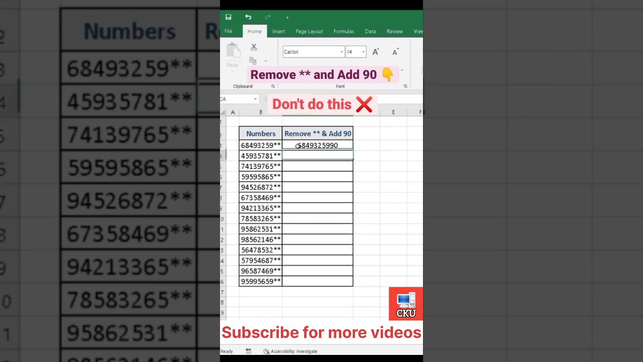 Excel SUBSTITUTE Formula Tutorial 📊