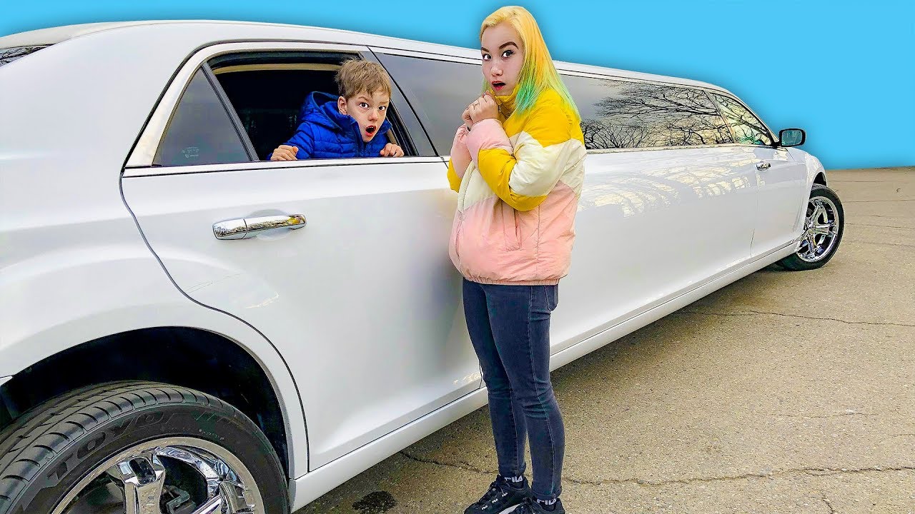 Света и Богдан уехали на лимузине! 🚗