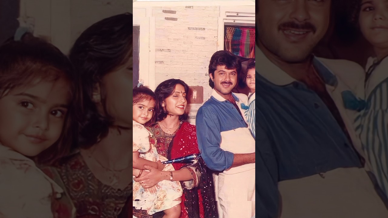 Anil Kapoor's Lovely Family ❤️