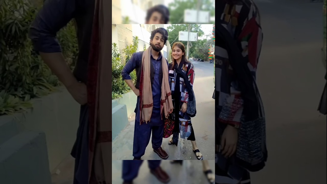 Durefishan & Bilal Abbas BTS from New Drama 🎬