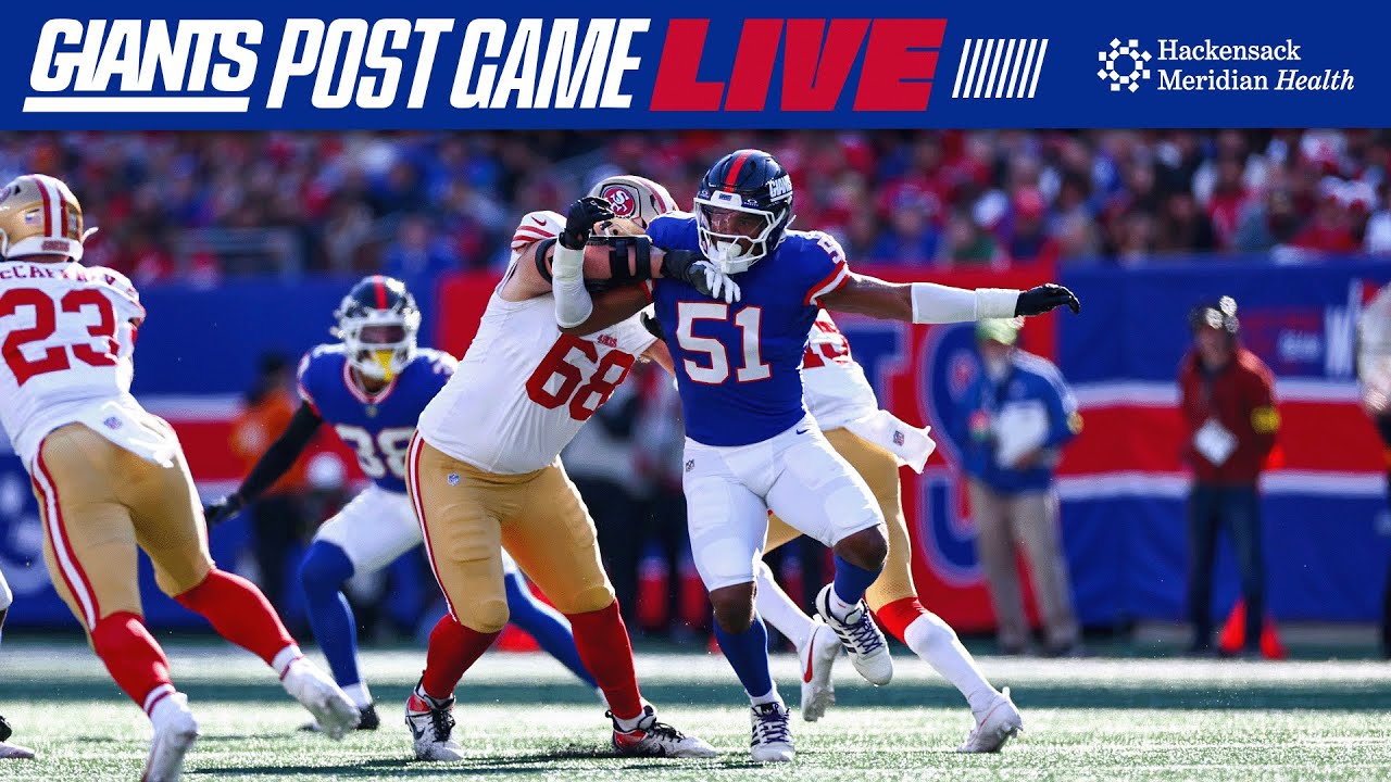 Giants vs. 49ers Week 9 Recap: Highlights, Interviews & Expert Analysis 🏈