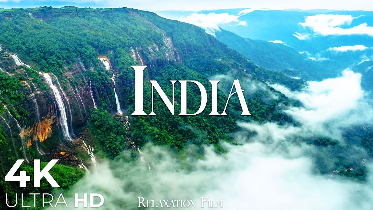 India 4K: Relaxing Nature & Scenic Views 🌄