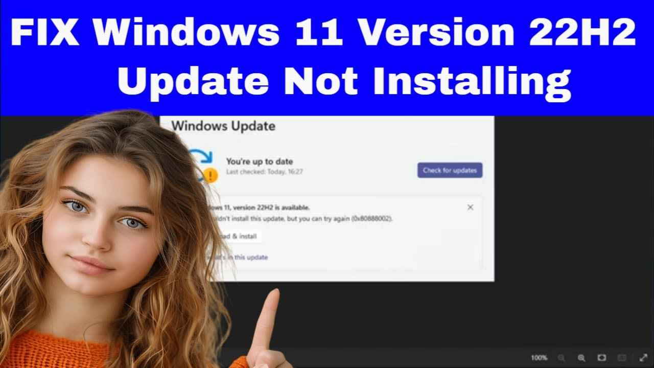 Fix Windows 11 22H2 Update Installation Issues