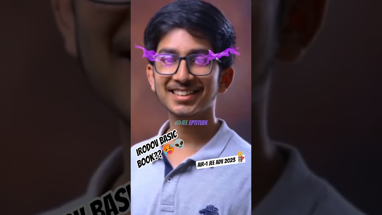 Irodov Basic Book for AIR-1 JEE Adv 2023 📘