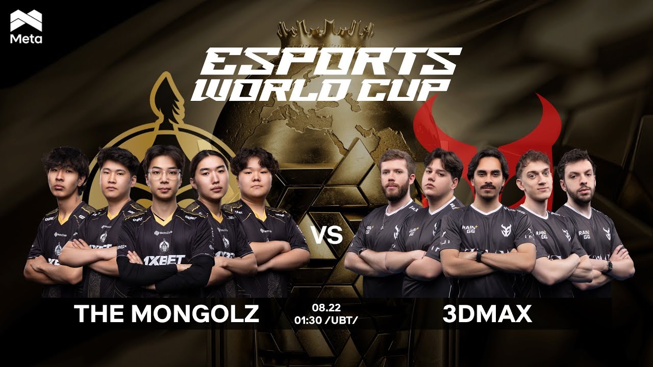 EWC 2025 CS2: MongolZ vs 3DMAX - Best of 3 - MN Commentary