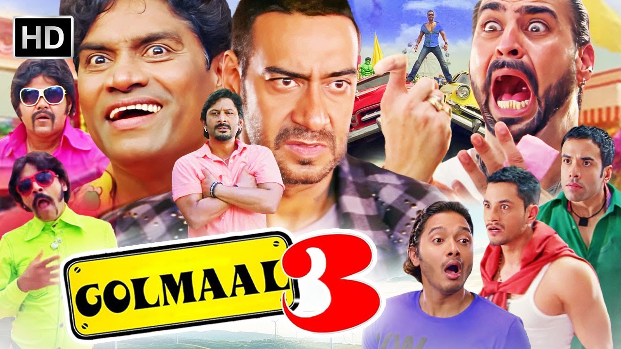 Golmaal 3 (2010) Full HD Comedy with Ajay & Kareena