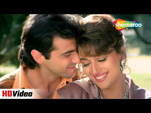 Kisi Din Banoongi Main Raja | Udit Narayan Hits | Madhuri D | Sanjay K | Alka Yagnik | Raja (1995)