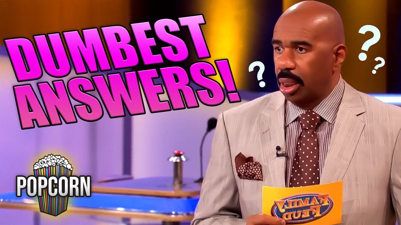 Hilariously Wrong! The Dumbest Answers on Family Feud 😂
