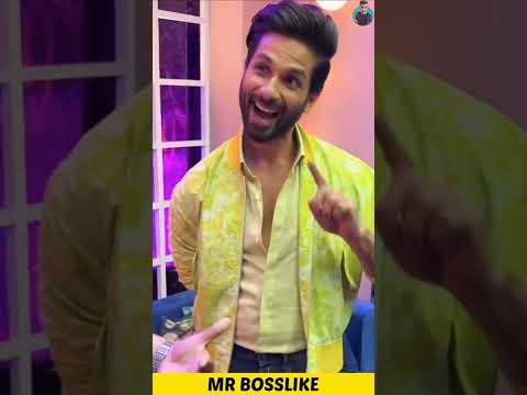 Shahid Kapoor Took Revenge On@ashishchanchlanivines | #shorts #jersey