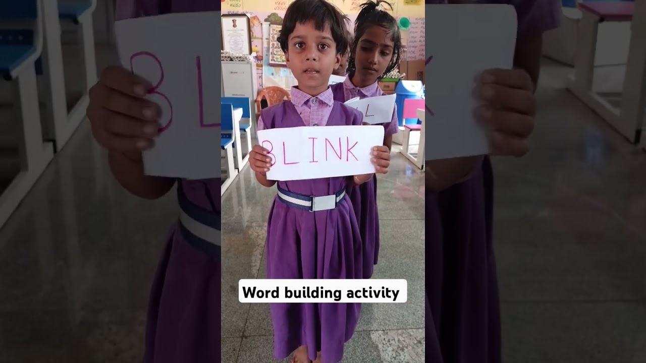 Fun Word Building Activity for School 🎉
