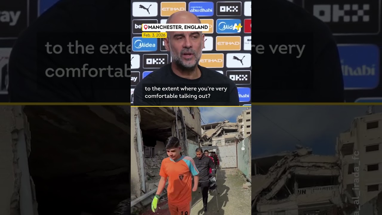 Manchester City Manager Made Honorary Coach in Gaza