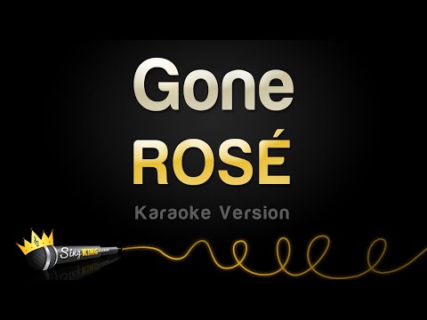 ROSÉ - Gone (Karaoke Version)