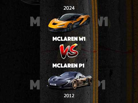 MCLAREN P1 X MCLAREN W1 😱 #Shorts
