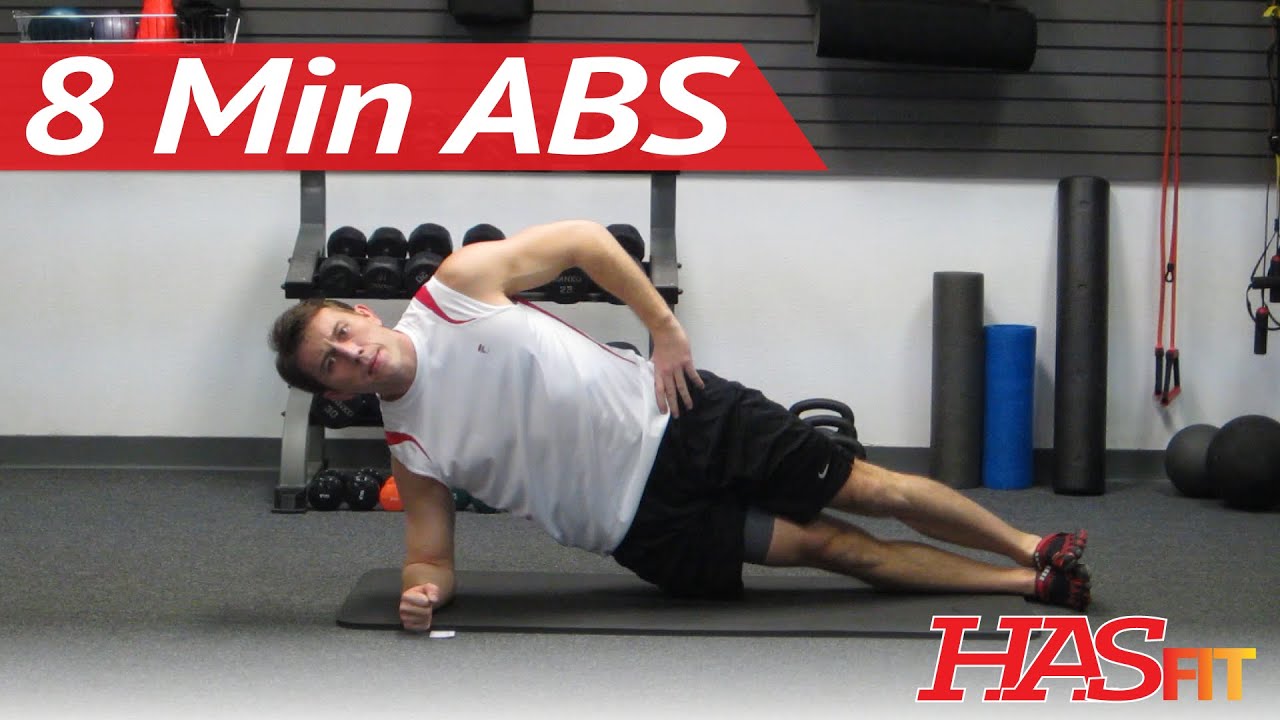 8-Minute Abs and Obliques Workout with Coach Kozak β At-Home Core Exercises