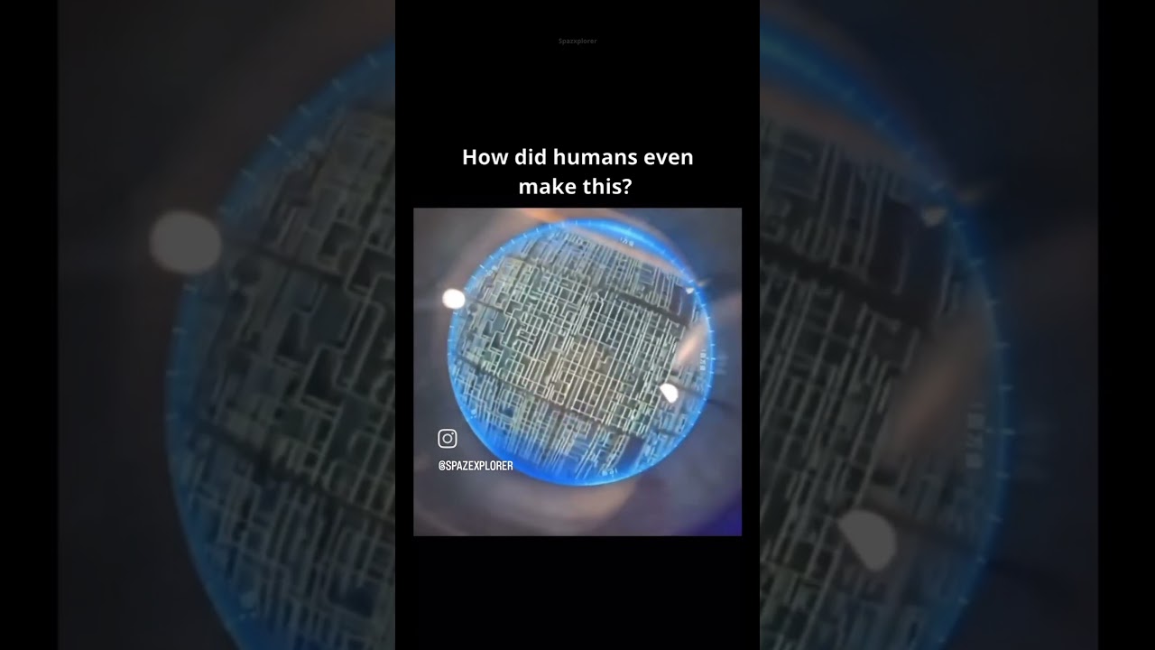 CPU Transistors vs Human Hair Comparison π¬π€― #education #semiconductor #science