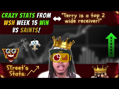 📈STREET'S STATS: Jayden Daniels is BEST Rookie Ever? | Terry = Top 2 WR? | Lattimore is All-Pro Good