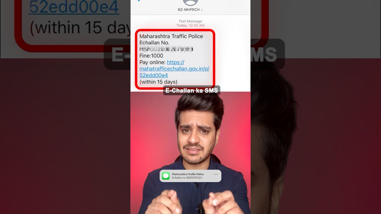 E-Challan Scam Alert! 🚨 How to Verify if Your Traffic Fine Is Genuine