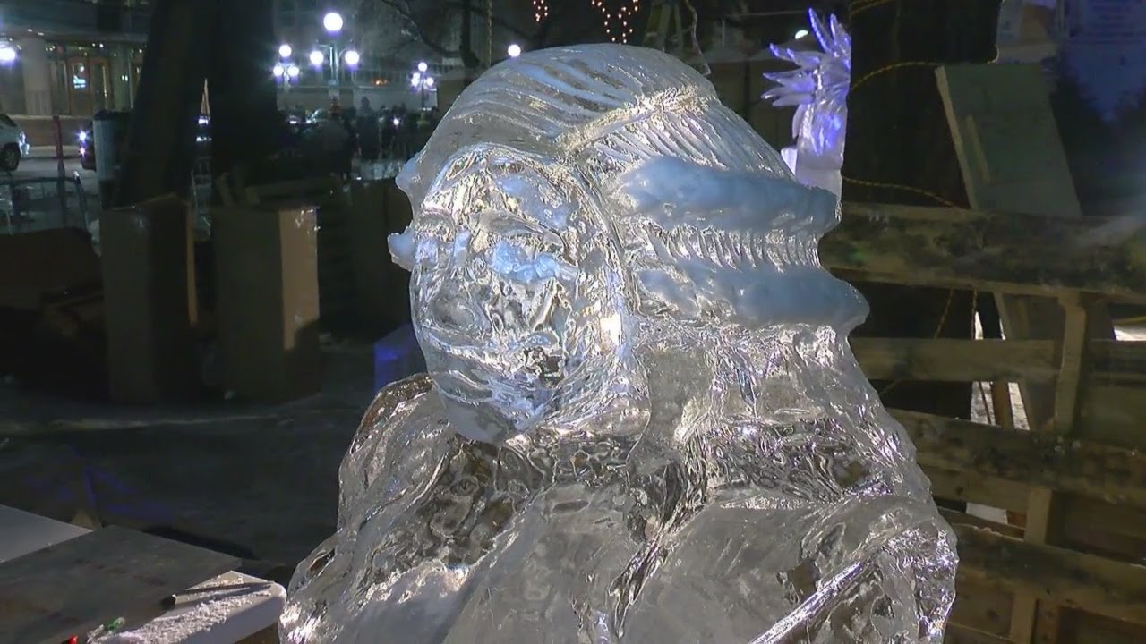 Warm Weather Delays Winter Carnival Ice Sculpting Competition ❄️