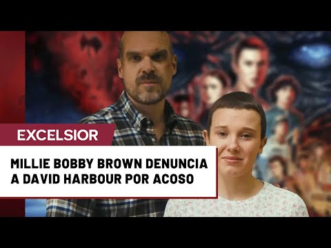 Millie Bobby Brown denuncia a David Harbour por acoso durante el rodaje de Stranger Things 5