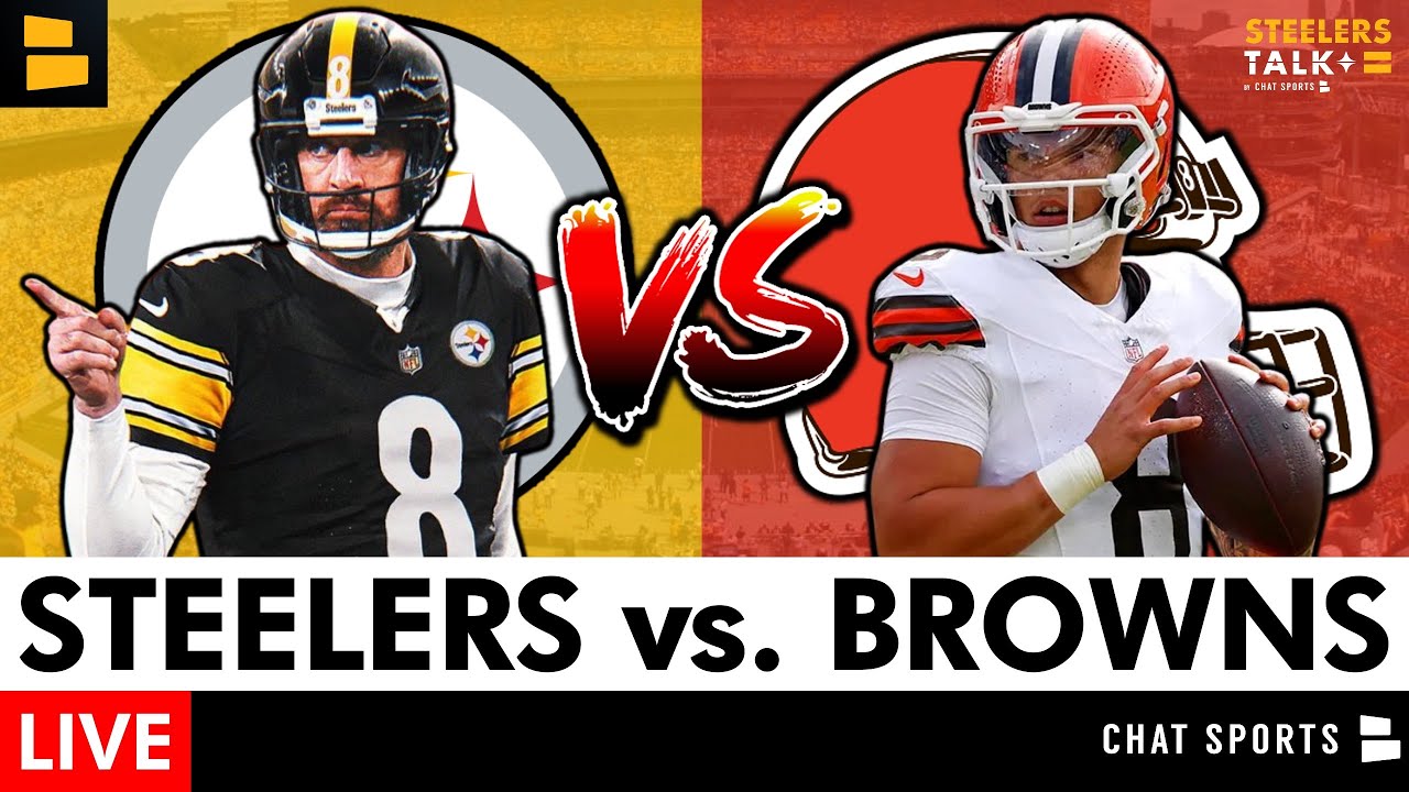 Watch Steelers vs. Browns Live: Score, Highlights & Play-By-Play | NFL Week 6 on CBS 🏈