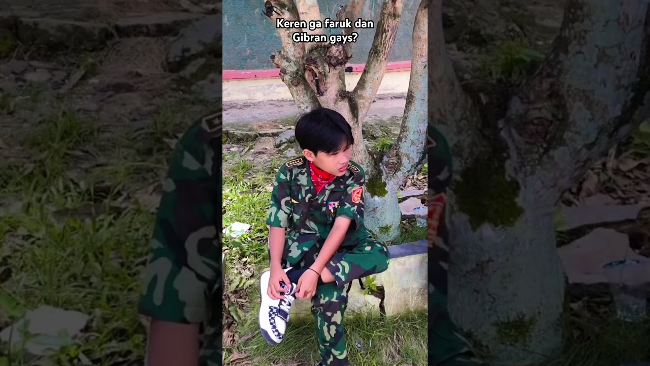 Faruk & Gibran in Stylish Military Outfits ๐ฎ๐ฉ