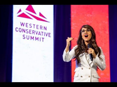 Lauren Boebert at Western Conservative Summit 2022