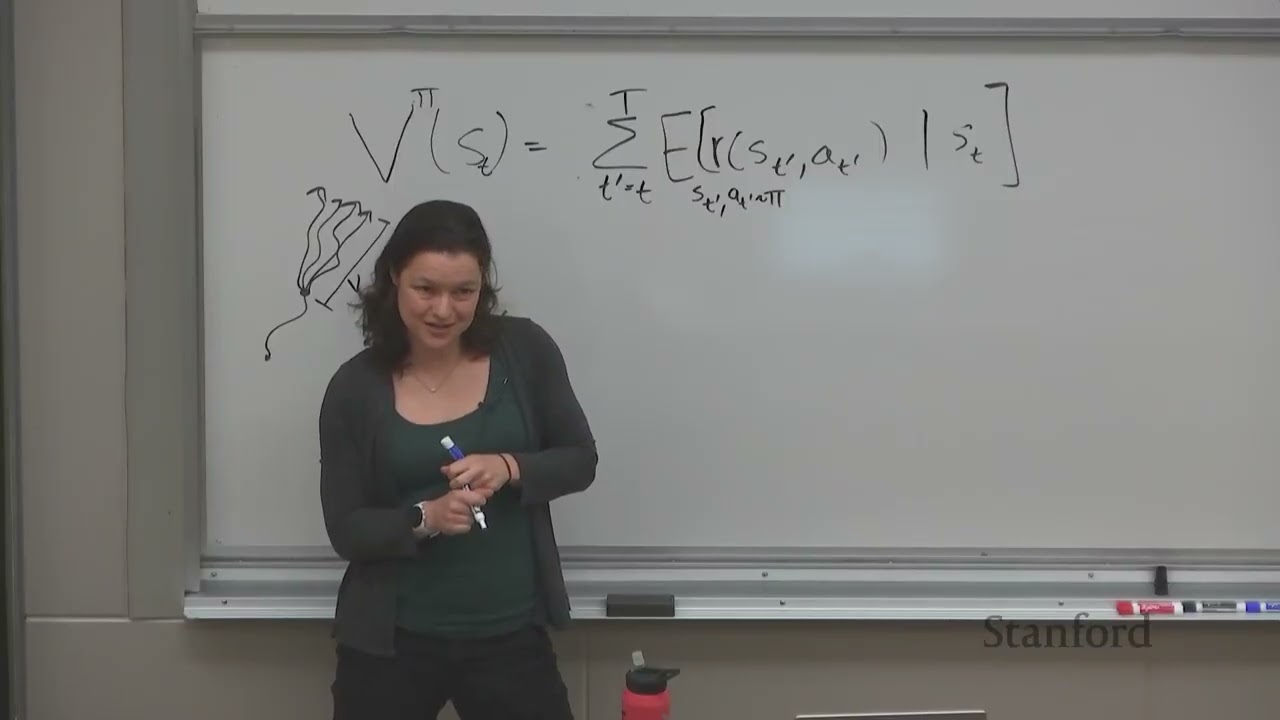 Stanford CS224R RL Lecture 4: Actor-Critic Methods