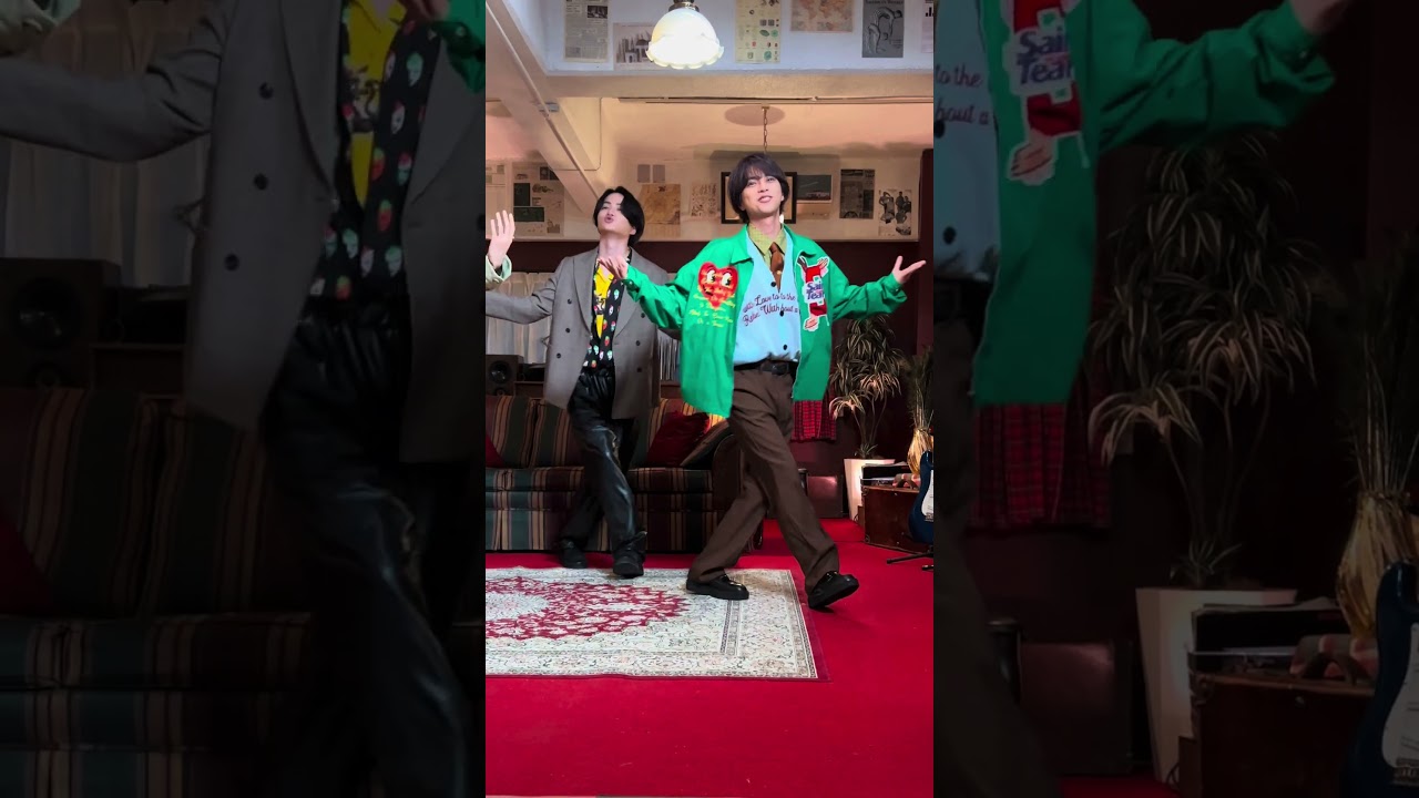 佐藤勝利と菊池風磨のペアダンスに挑戦！✨シェアしてみんなで楽しもう！