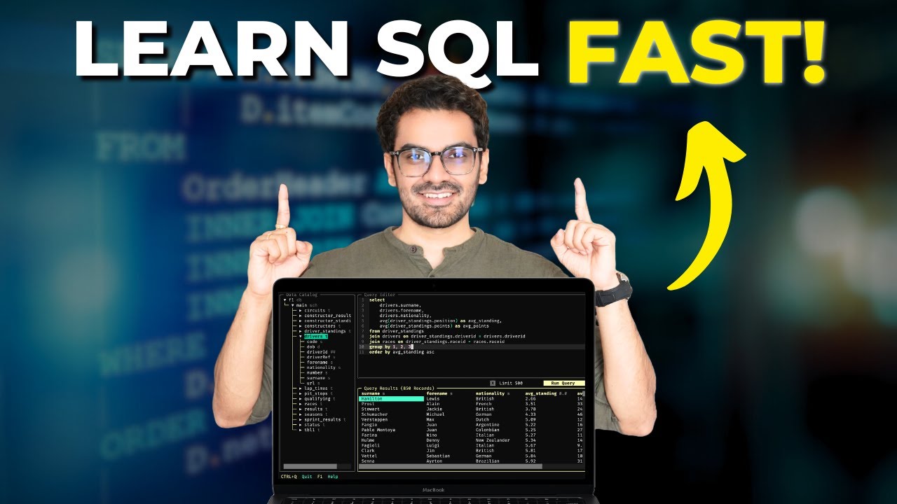 Learn SQL Fast in 2025: My Proven Method to Master Data Skills Quickly π