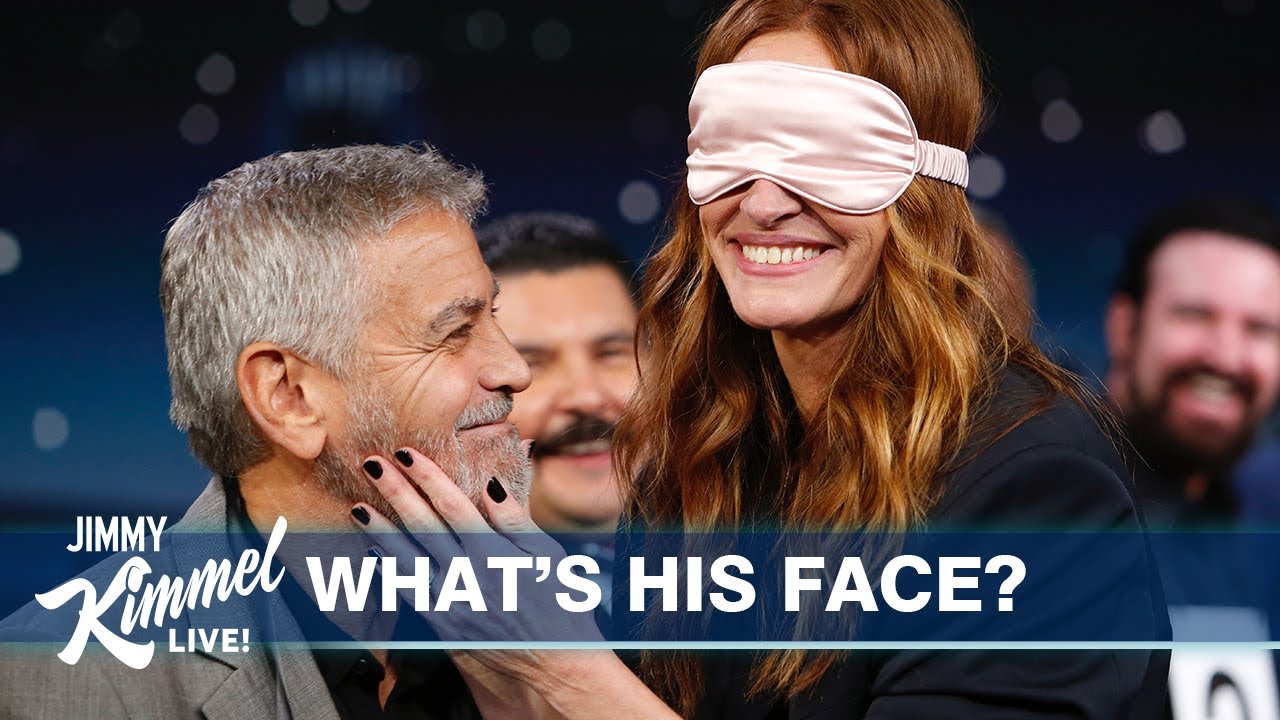 Julia Roberts Recognizes George Clooney by Feeling His Face 🤔