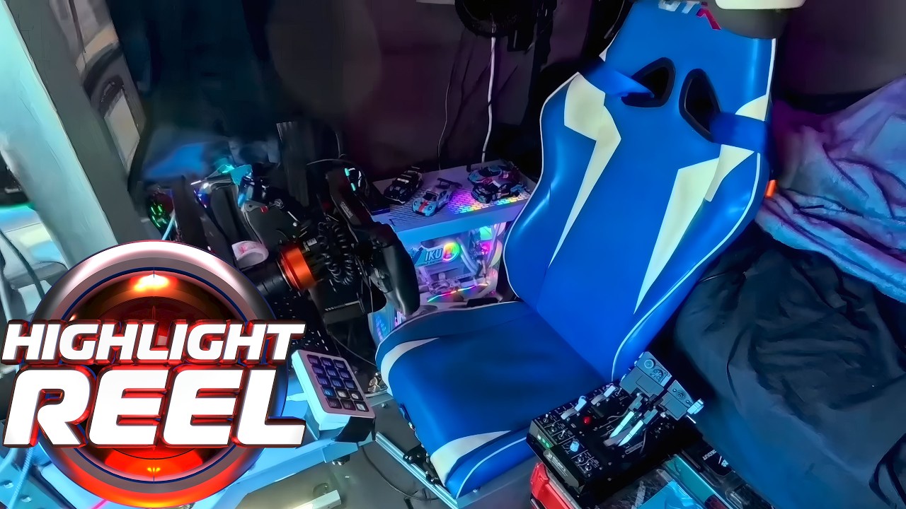 Real Truck with Driving Sim Rig | Highlight Reel #828 🚚