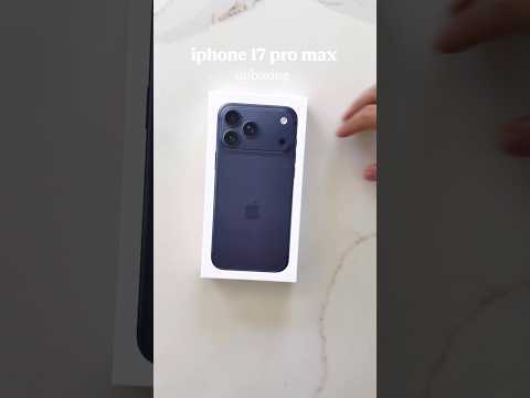 iPhone 17 Pro Max Deep Blue 💙 | Apple’s Coolest Shade Yet