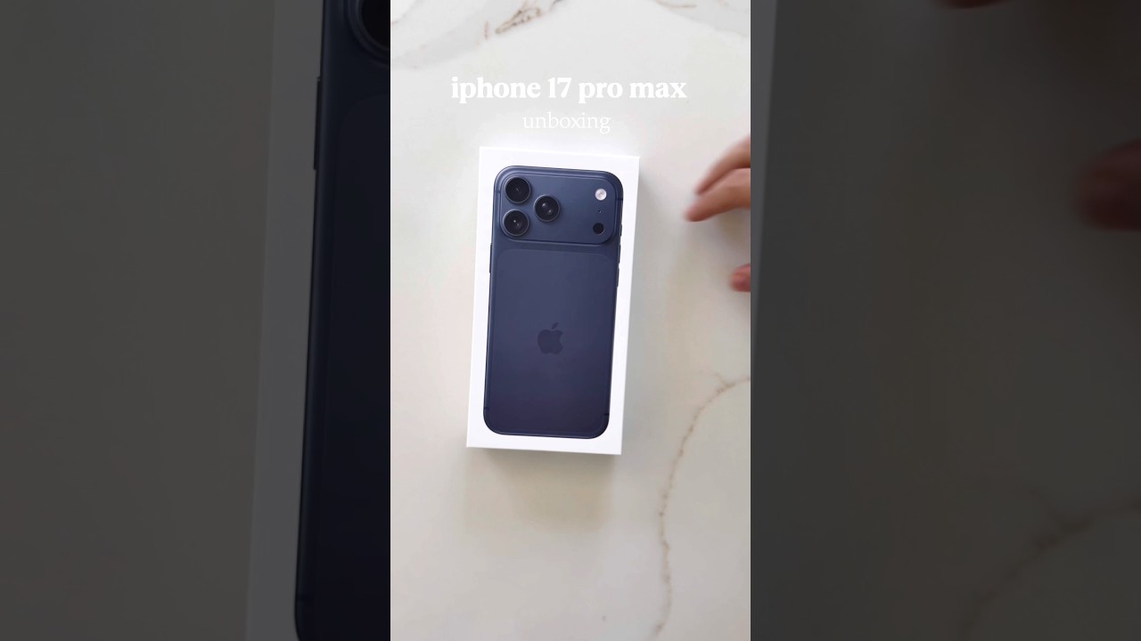 iPhone 17 Pro Max Deep Blue 💙 | Apple’s Newest Shade