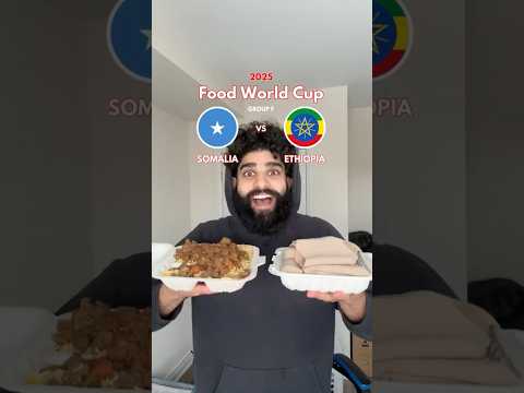 Somalia vs Ethiopia - Food World Cup