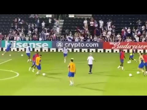 بكاميرا يلا كورة.. كيليان مبابي يلفت الأنظار في تدريبات فرنسا قبل كأس العالم