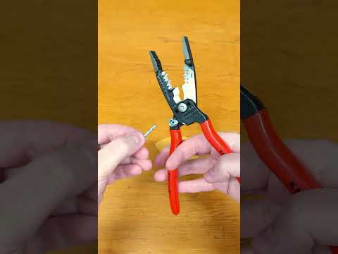 Knipex 13 71 8 Forged Wire Strippers - #knipex #tools #shorts