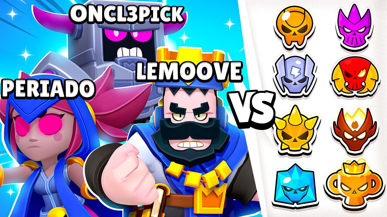 Défis Classés dans Brawl Stars avec Oncl3Pick & LeMoove 🎮
