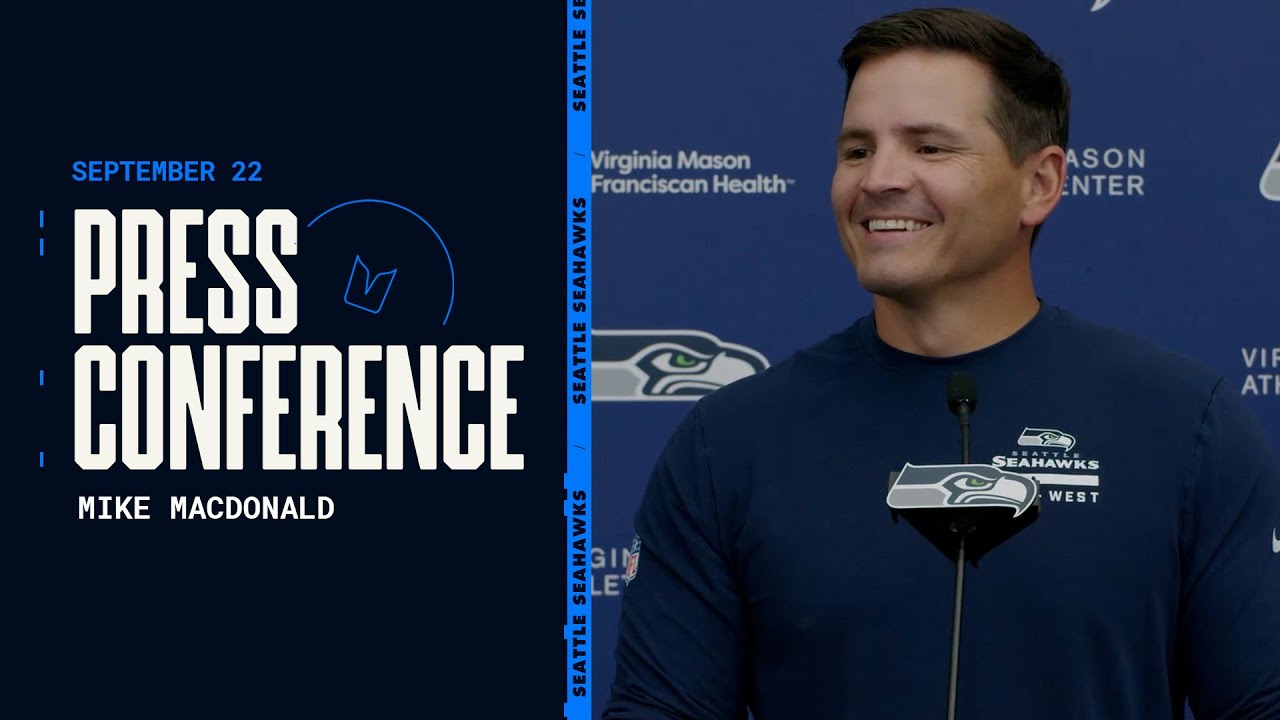 Seahawks Coach Mike Macdonald Discusses Win & Injury Updates π