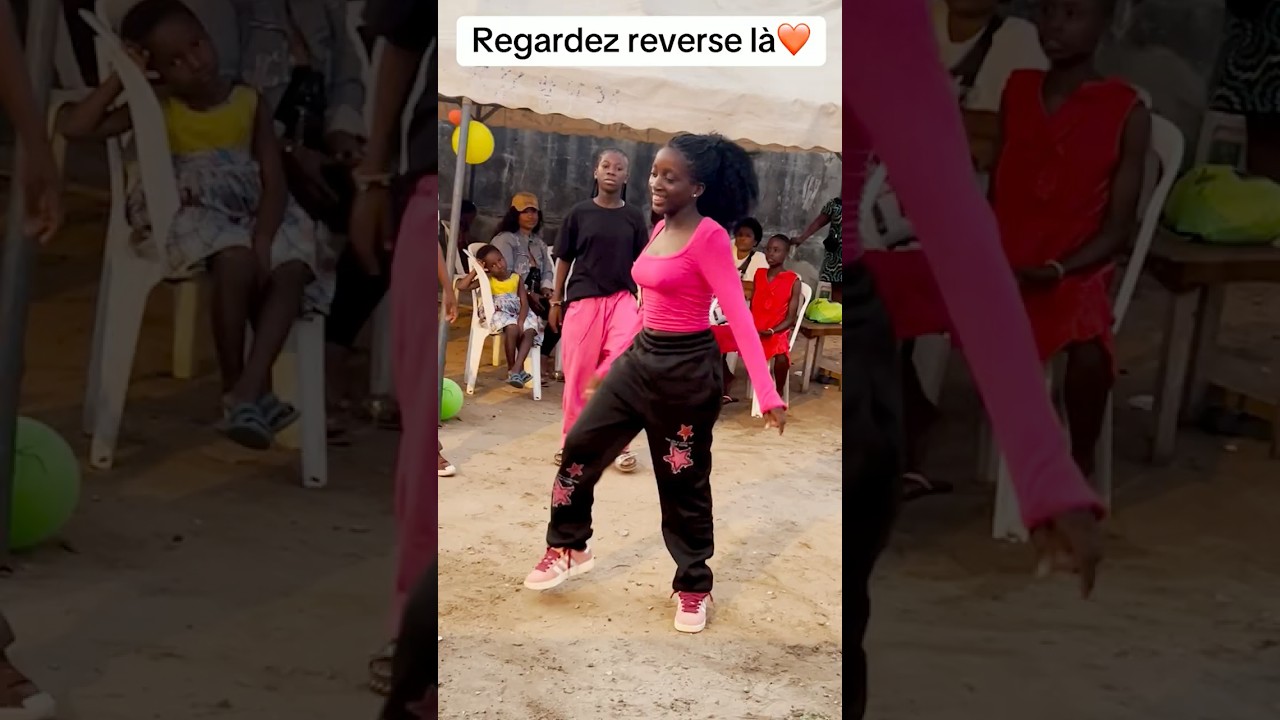 Marie Lyne Biama Performs 'Mets-moi au Dos' Challenge 💃 | Ivorian Dance & TikTok Trend