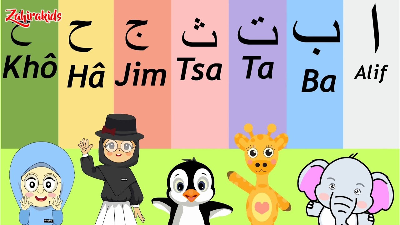Lagu Anak Islami: Belajar Huruf Hijaiyah Alif Ba Ta Tsa 🎶