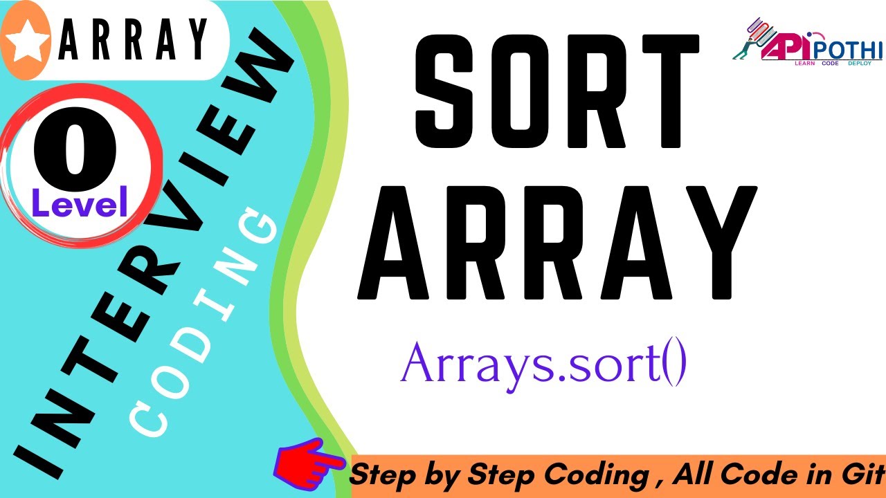 Java Program to Sort Numeric Array with Arrays.sort()