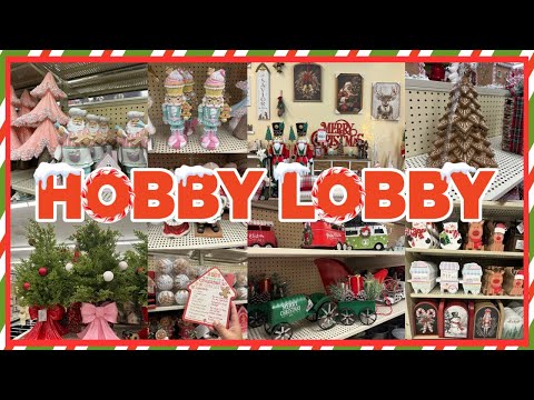 Hobby Lobby Christmas 2025 NEW FINDS 🎅 Stunning Holiday Decor, Must-See Christmas Trends!