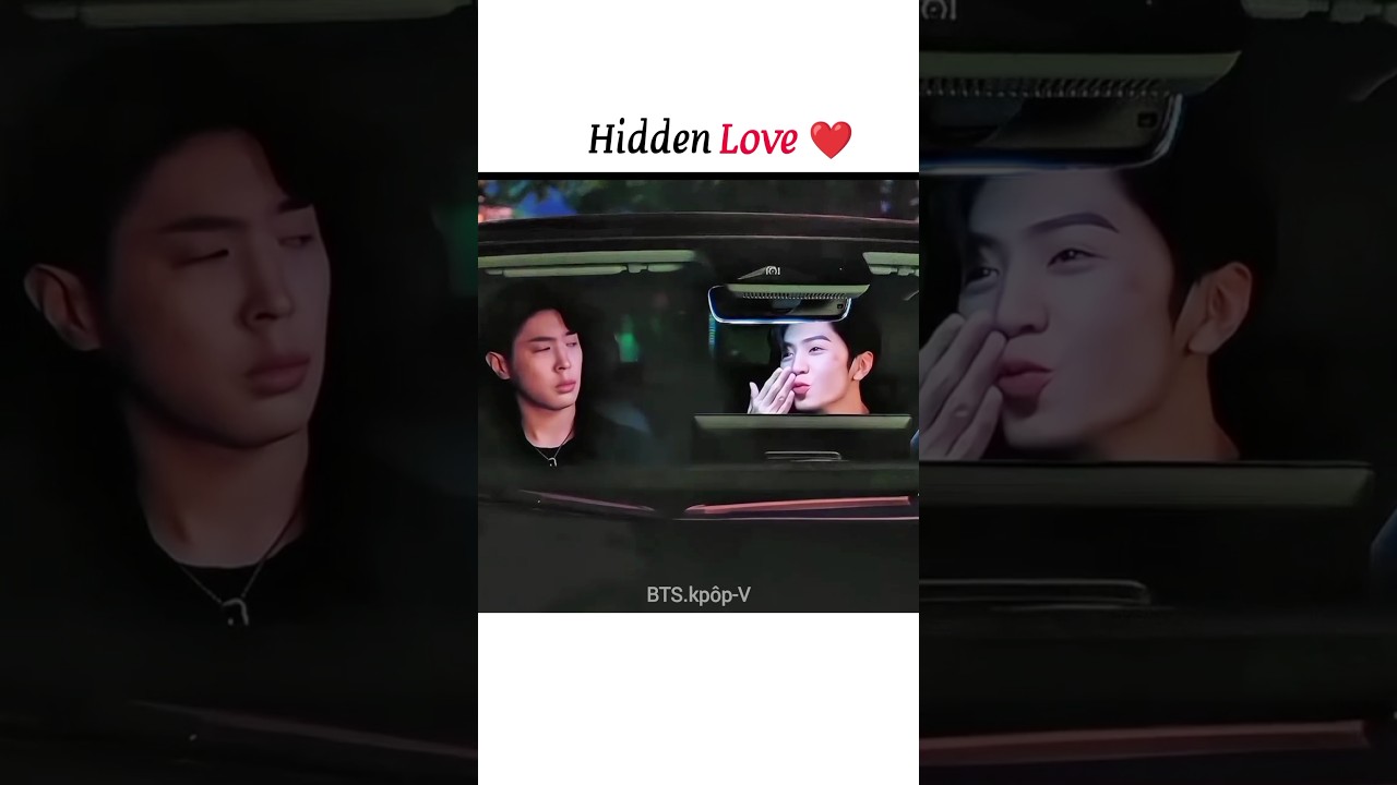 Hidden Love Kiss Scene π | K-Drama Short