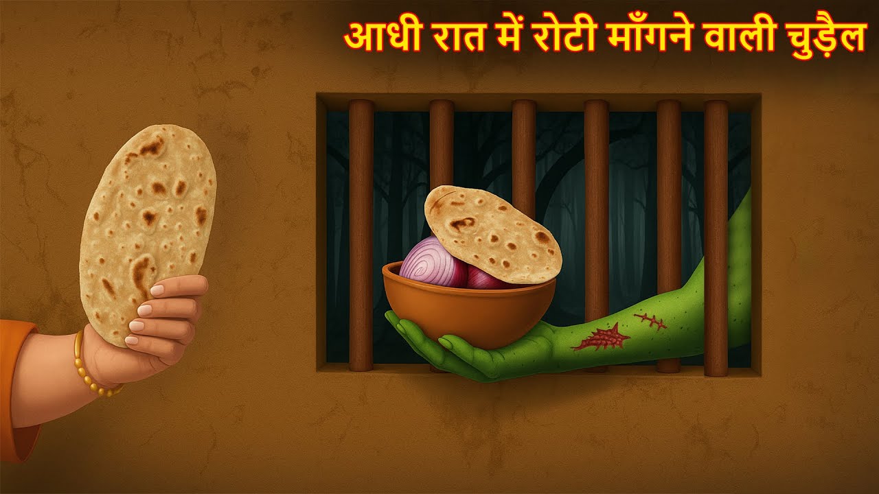 आधी रात में रोटी मांगने वाली चुड़ैल | भयावह भूतिया कहानी