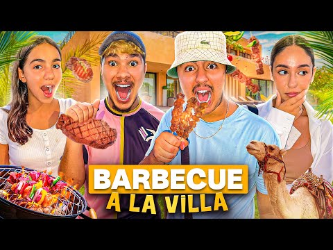 GÉANT BARBECUE AVEC NOS SOEURS DANS UNE VILLA AU MAROC ! (on leur fait manger du chameau ?)